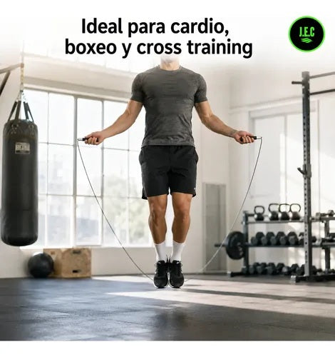 Kit Fitness Tabla Flexiones 5 En 1 + Cuerda Ajustable