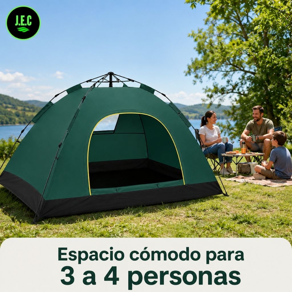 Carpa Automática Pop Up para 3 a 4 Personas Ultraliviana
