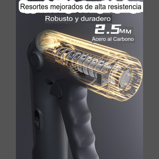 Hand Grip Con Contador mecánico Ajustable 5 A 60 Kg Fitness