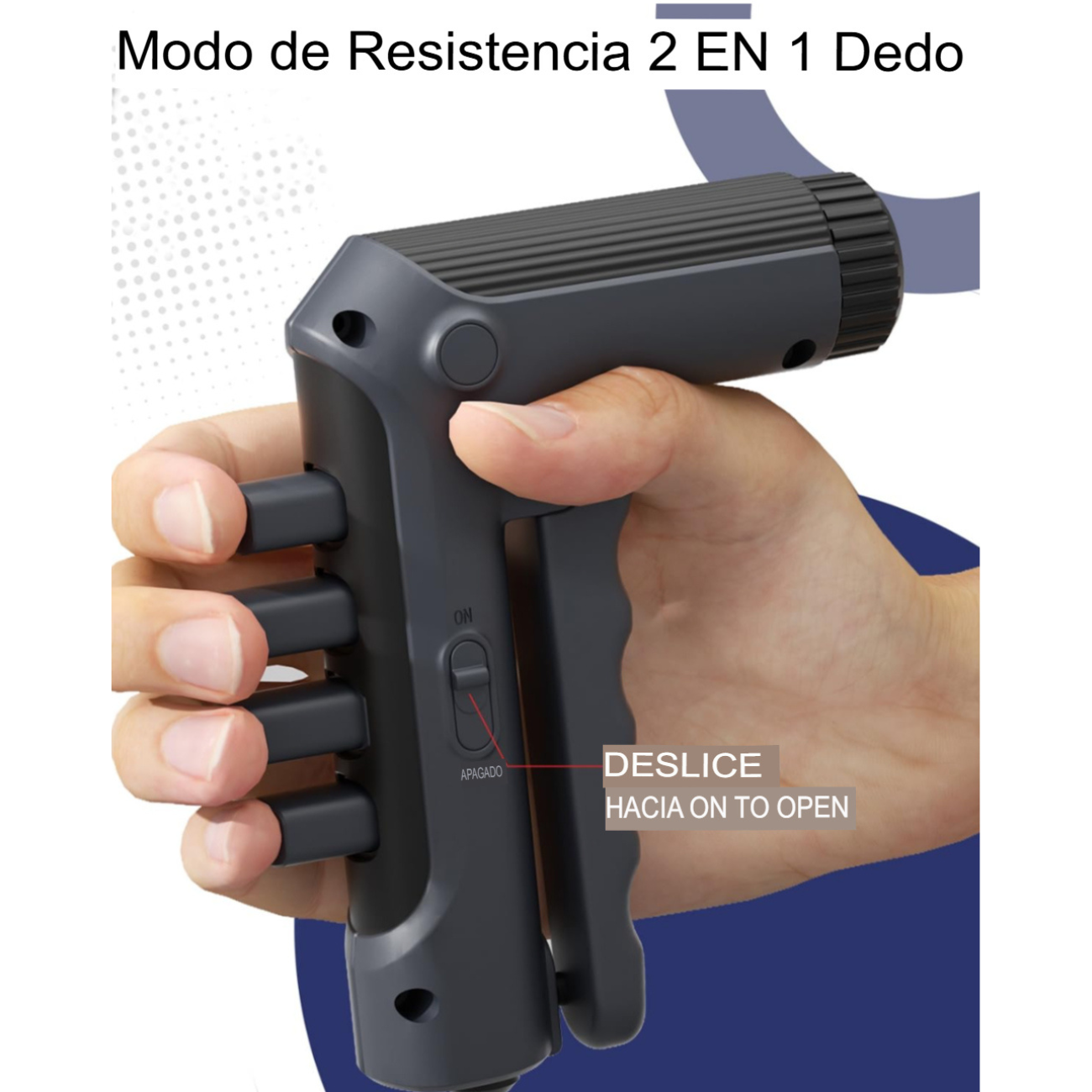 Hand Grip Con Contador mecánico Ajustable 5 A 60 Kg Fitness