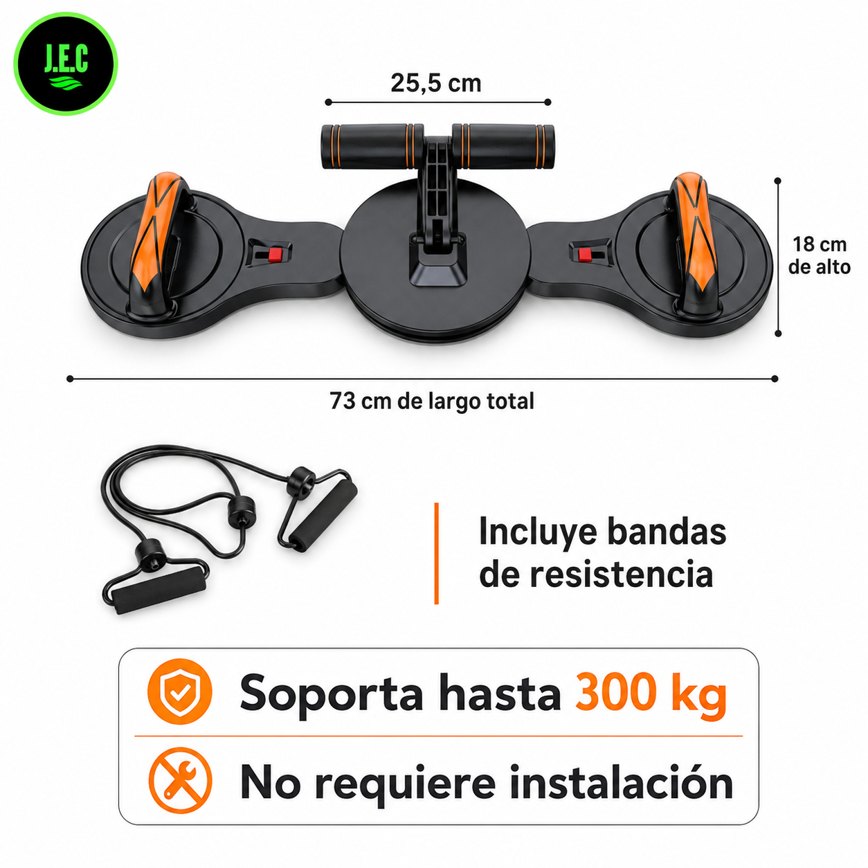 Tabla de Flexiones Multifuncional para Entrenar en Casa
