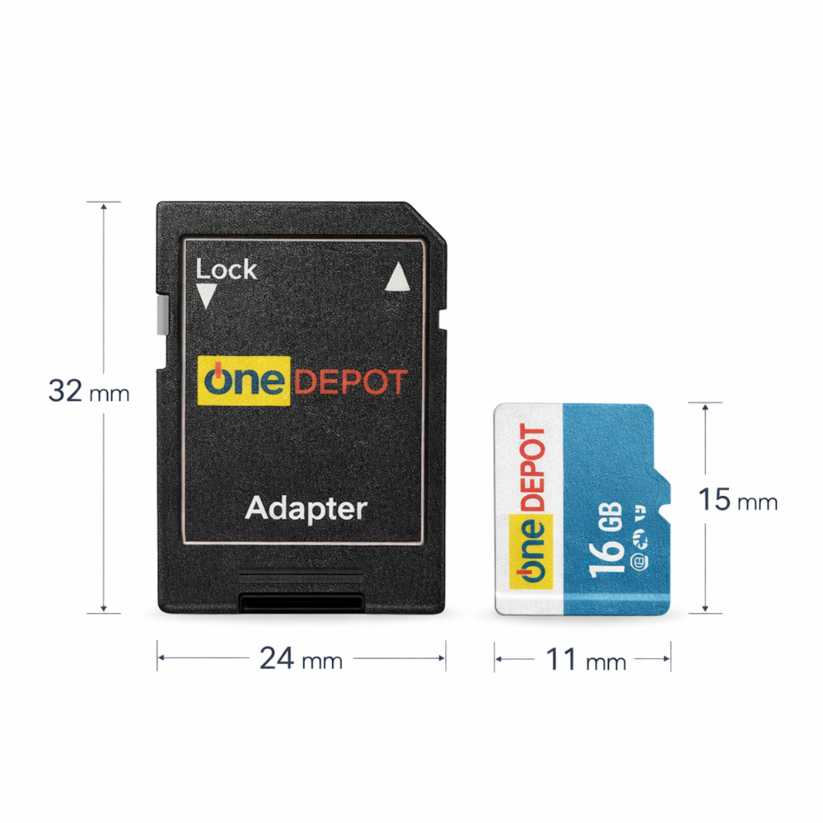 Tarjeta Micro SD 16GB Class 10 + Adaptador Alta Velocidad