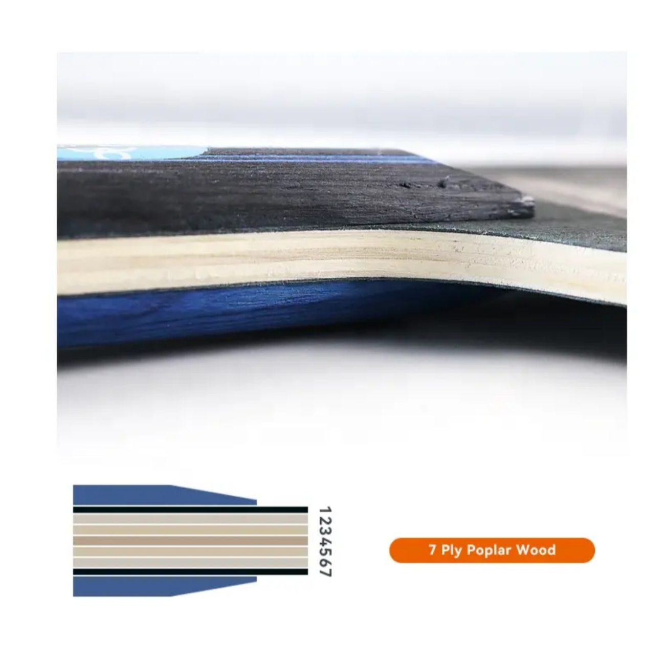 Pack de 2 Paletas de Ping Pong 5 estrellas +3 pelotas+ bolsa