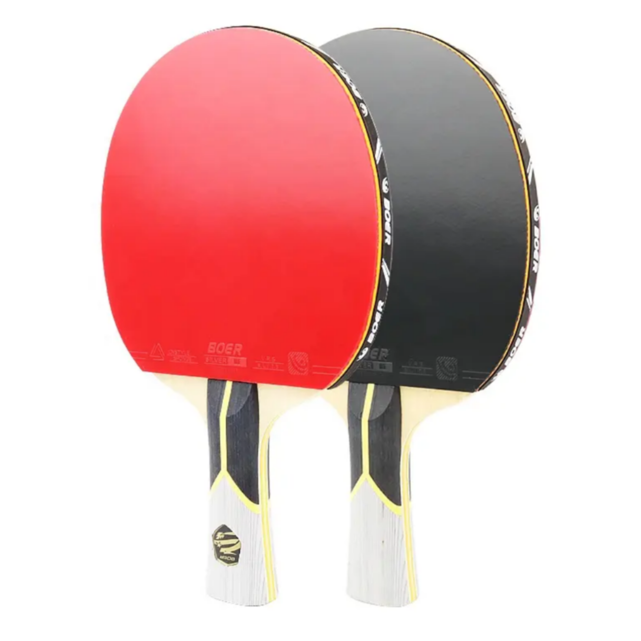 Paleta de Ping Pong 7 estrellas, estuche impermeable, 9 capas de madera