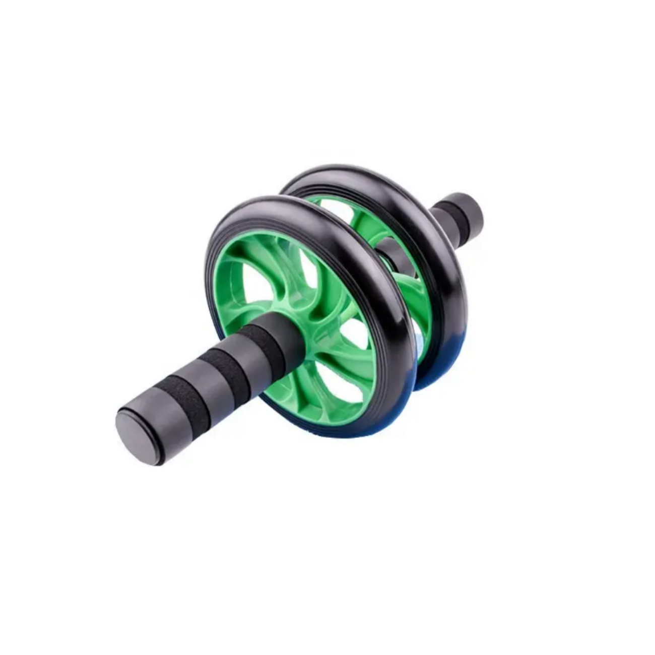 Rodillo Abdominal, Doble Rueda + mini alfombra