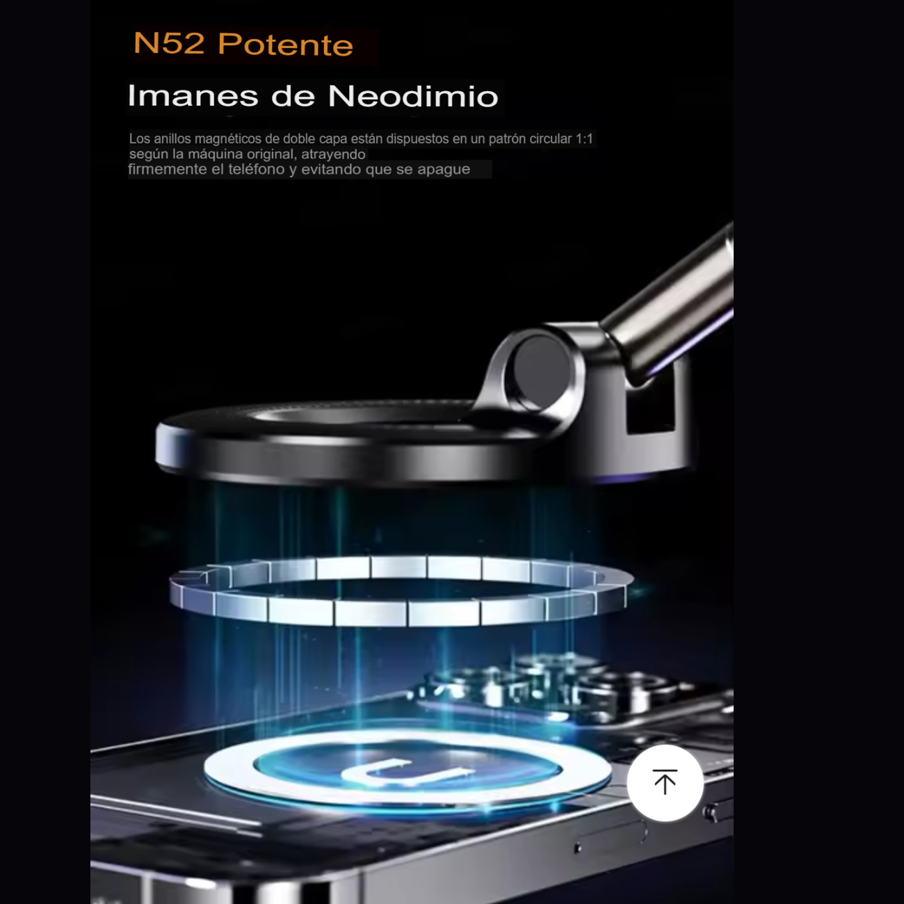 Soporte Magnético Celular 360° Plegable Magsafe Ajustable