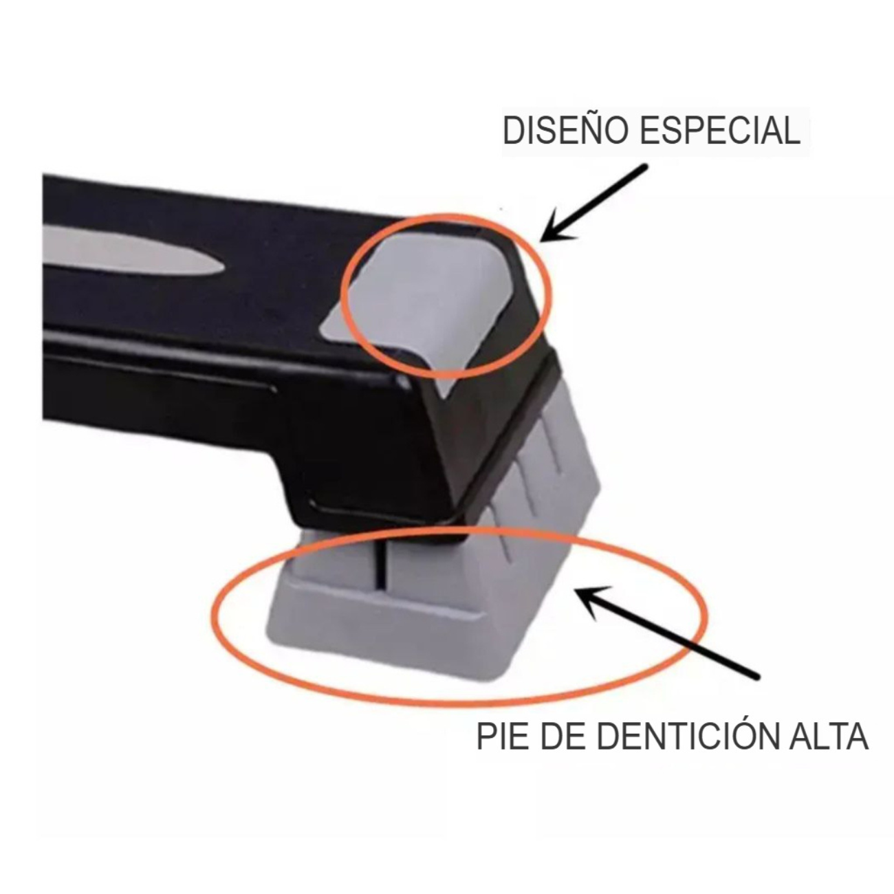Step Aeróbico Ajustable 3 Niveles Fitness Soporta 200kg