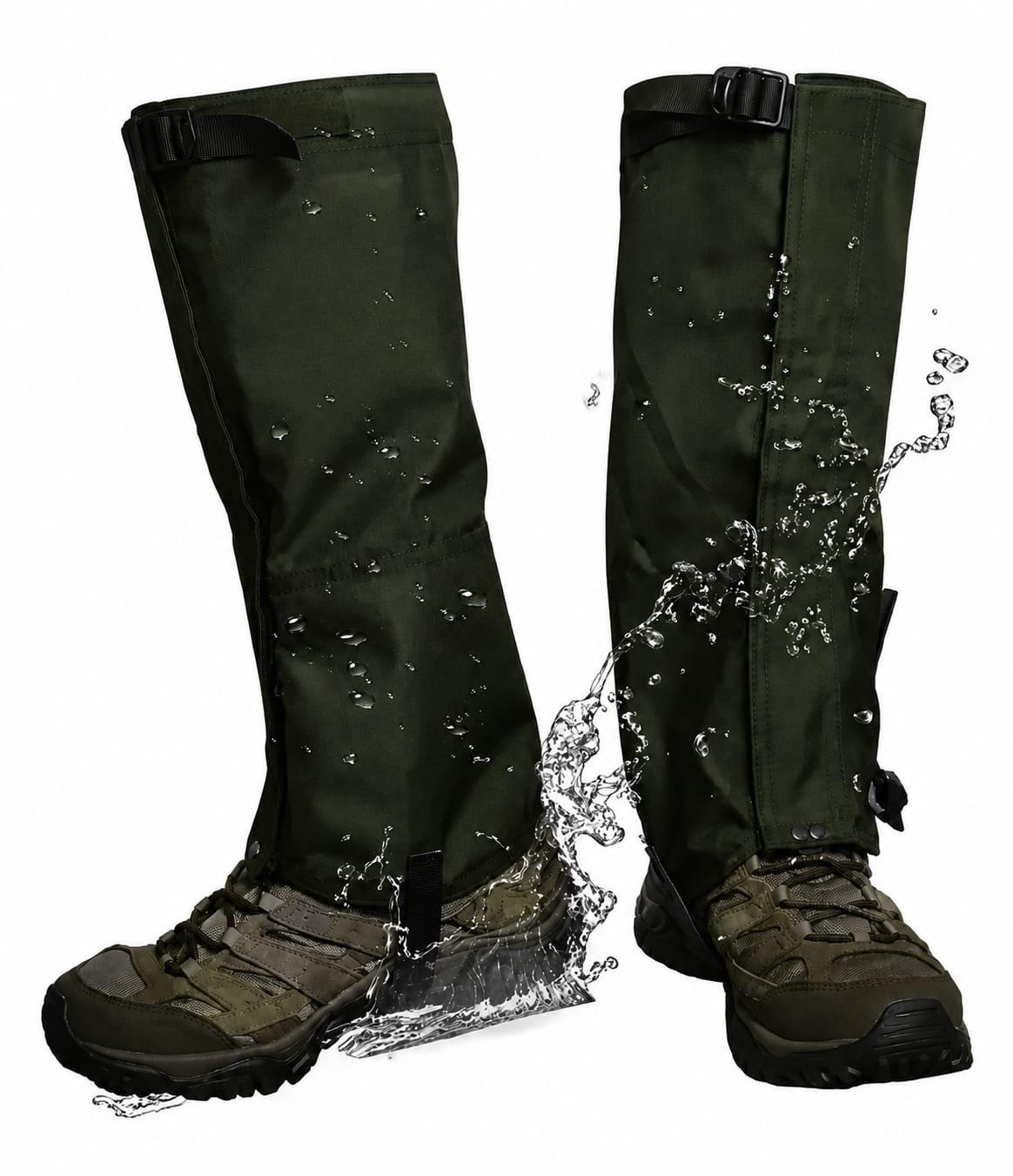 Polainas Trekking Impermeables con Triple Anclaje Oxford