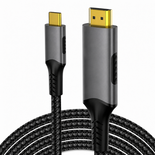 Cable Adaptador Tipo C A Hdmi Ultra Hd 4k De 2 Metros
