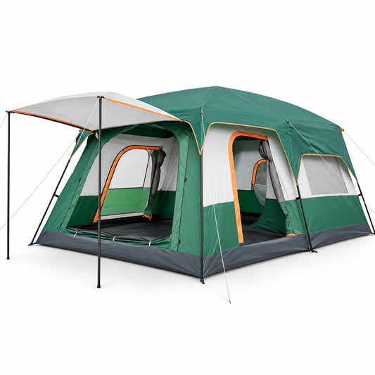Carpa Familiar 6-8 Personas 2 Dormitorios 380x260x190 cm
