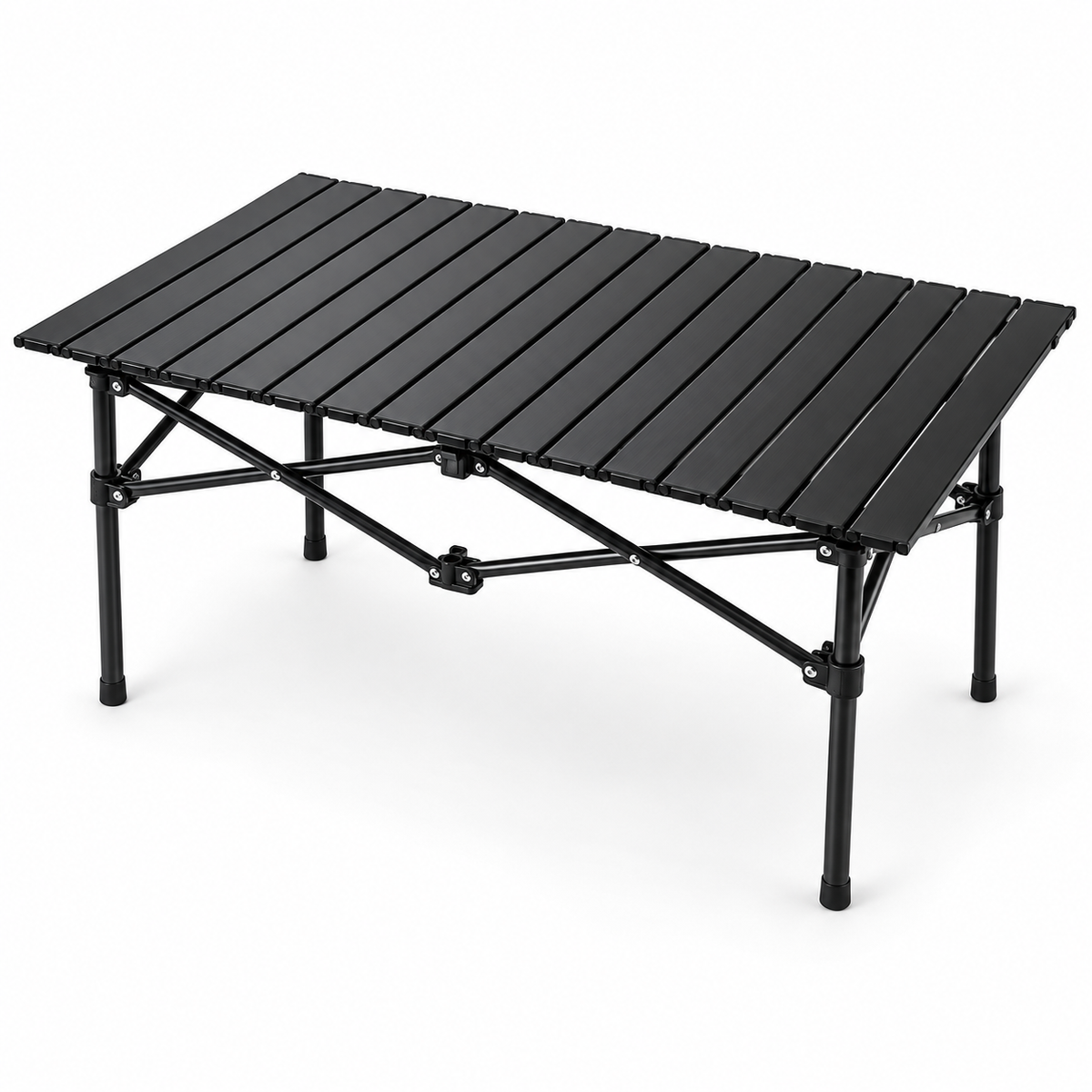 Mesa Plegable Camping Grande 95x56x52 cm Enrollable