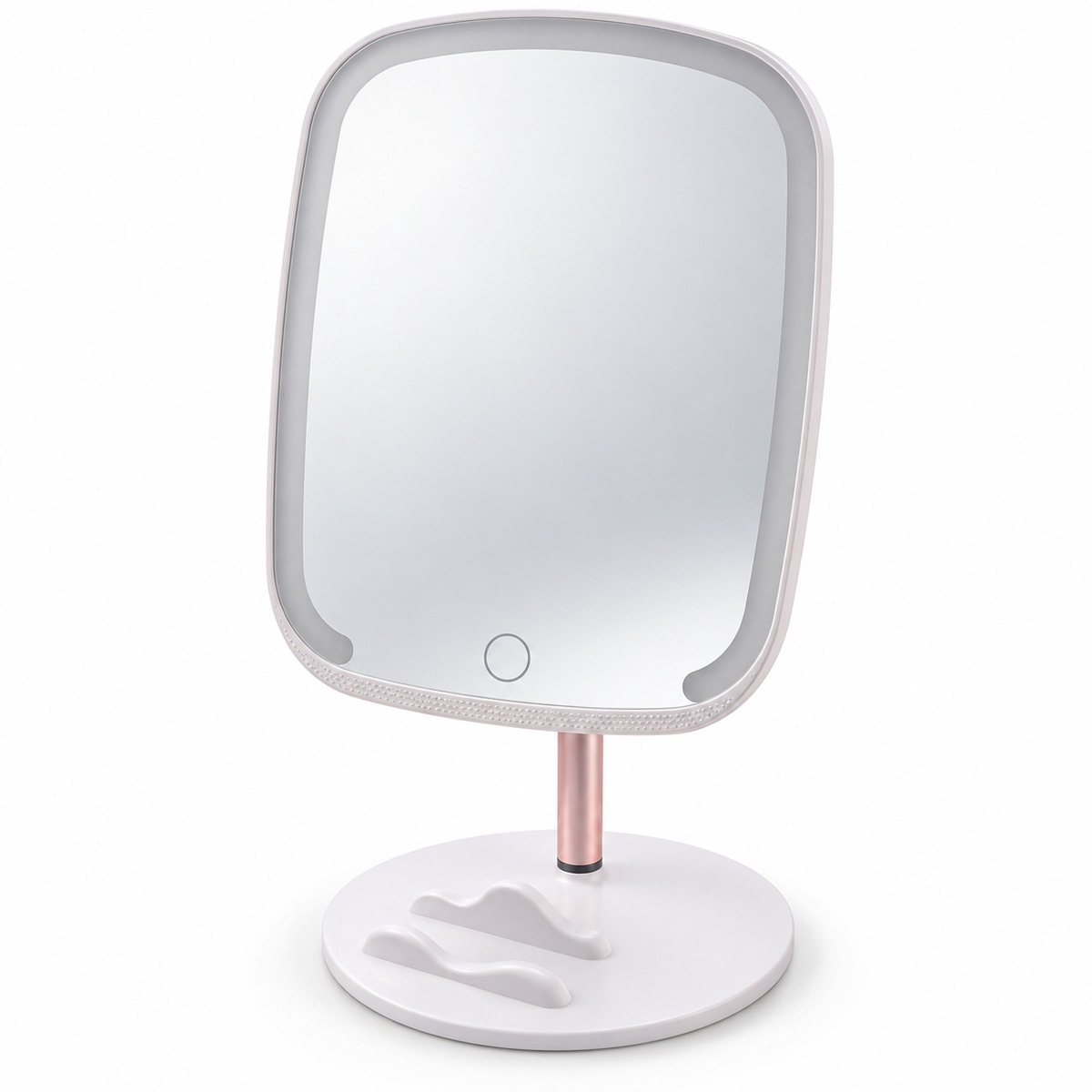 Espejo de Maquillaje LED de Mesa con Brillo Ajustable