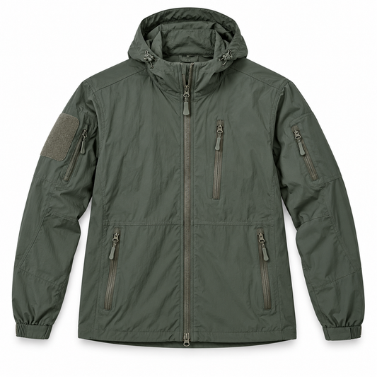 Chaqueta Cortaviento Hombre Con Capucha