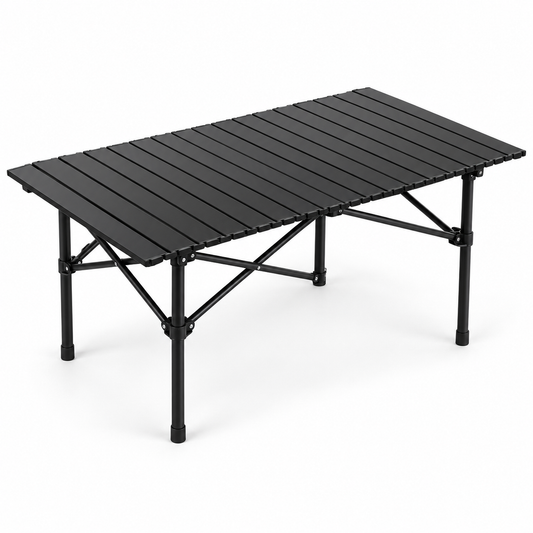 Mesa Plegable Camping  Portátil Con Bolso rectangular