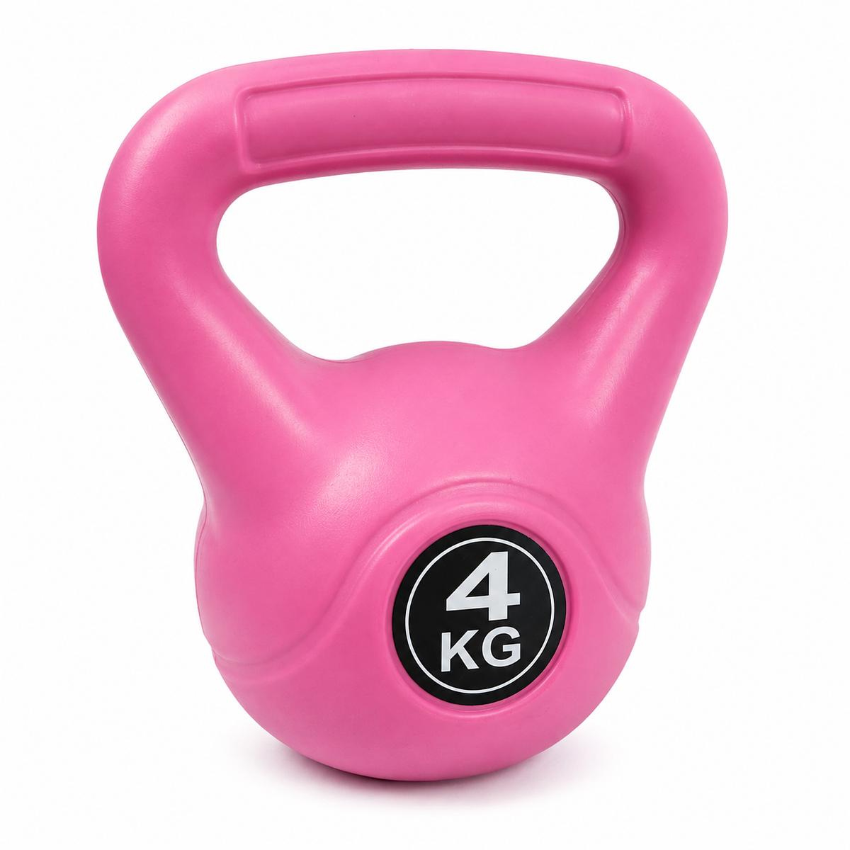 Pesa Rusa Kettlebell 4 Kg Rosada Entrenamiento Fitness