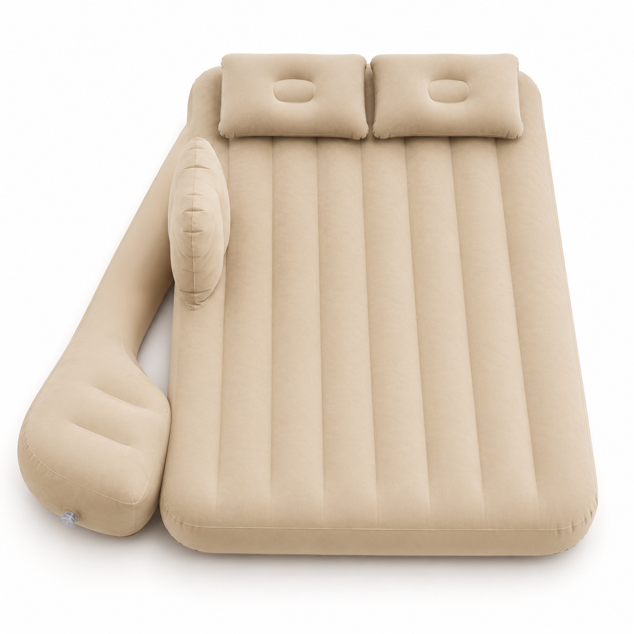 Colchón Inflable para Auto y Camping con Almohadas