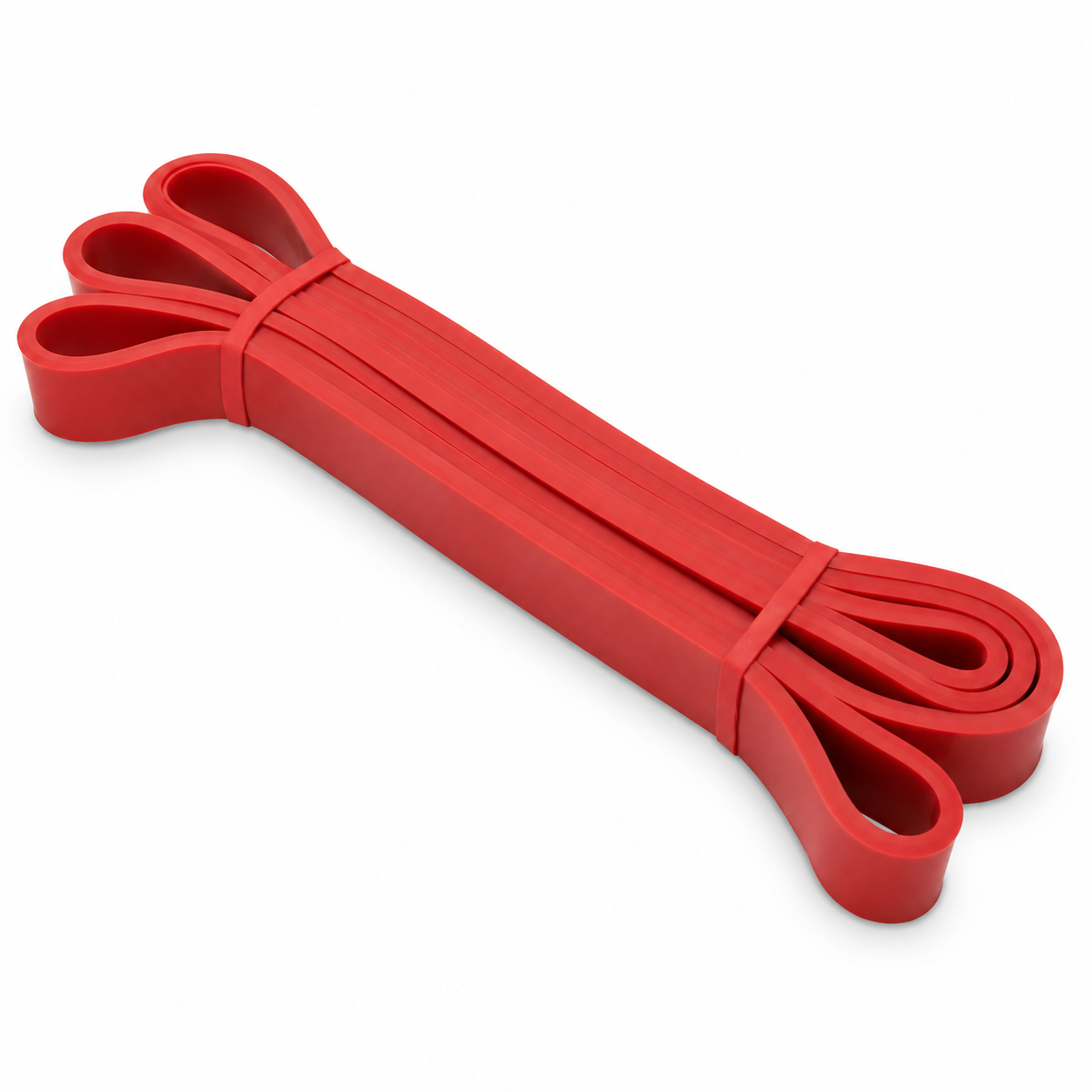 Banda Elástica de Resistencia Loop Roja 35lb Fitness