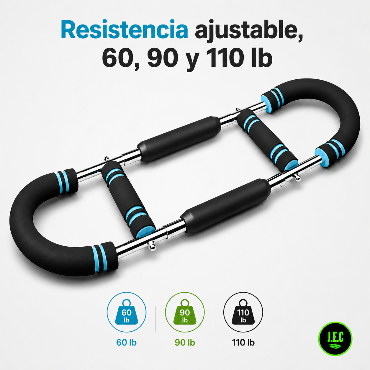 Barra de Pilates con Banda Elástica para Yoga y Fitness