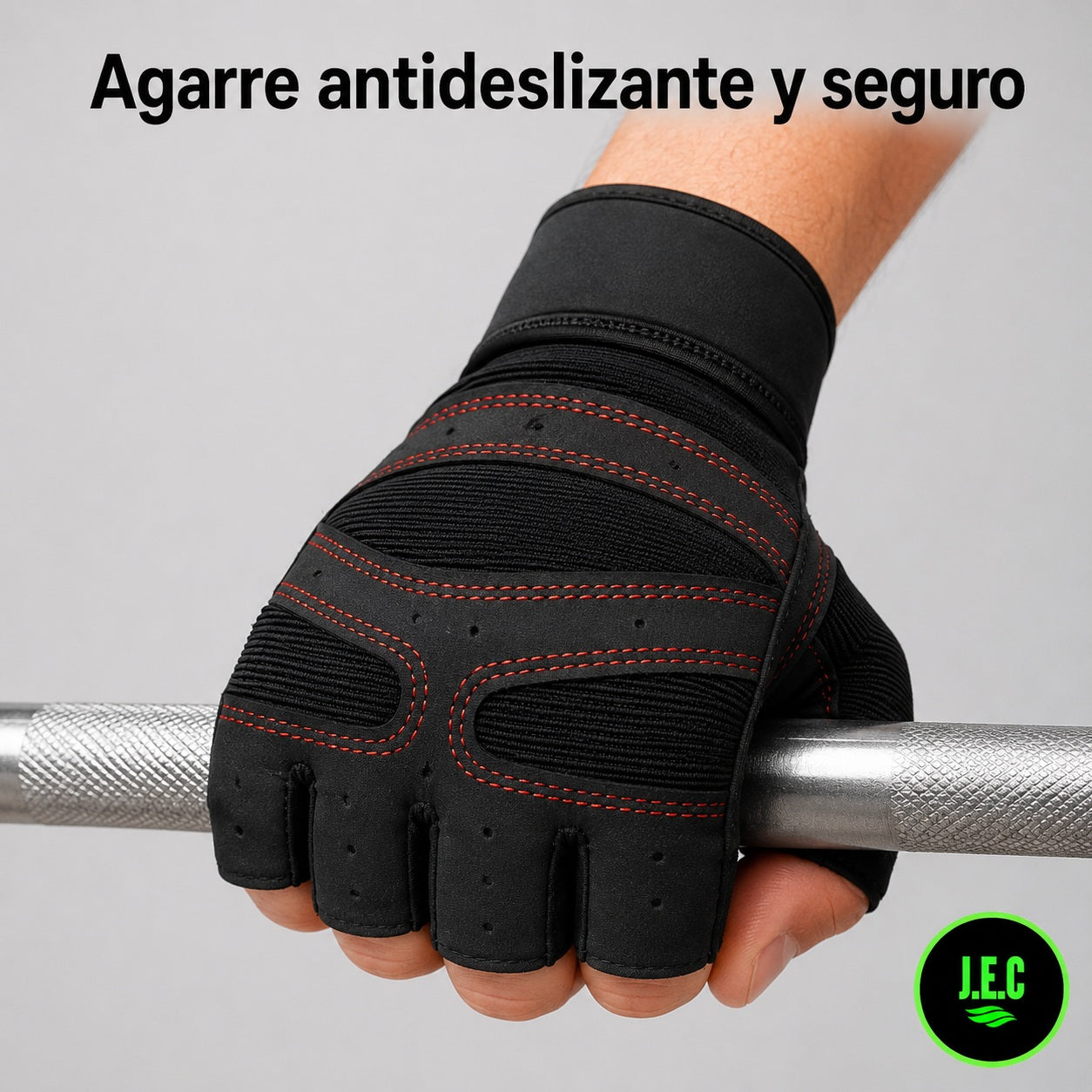 Guantes De Fitness Para Hombre Con Soporte De Muñeca