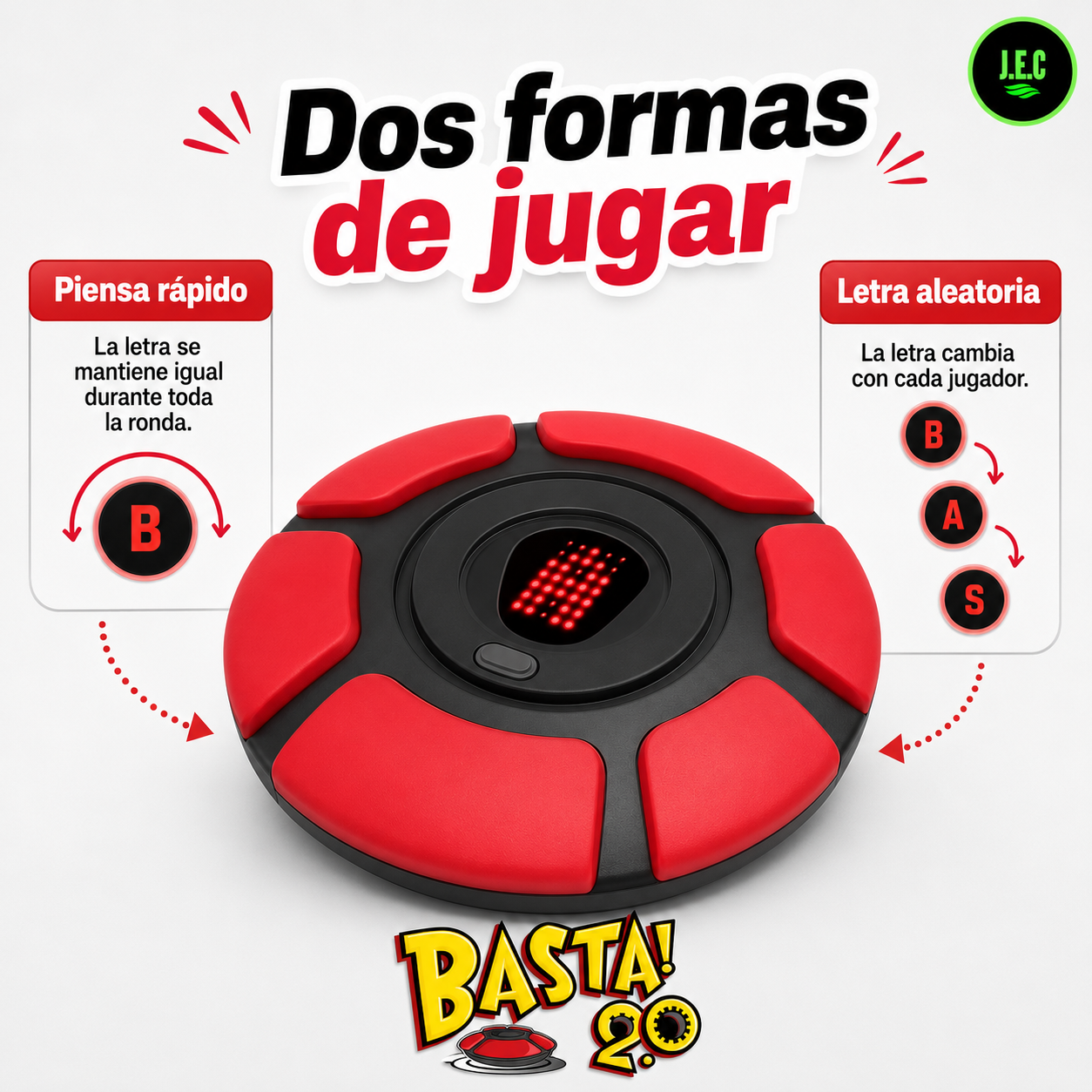 Juego Basta 2.0 Electrónico Familiar en Español
