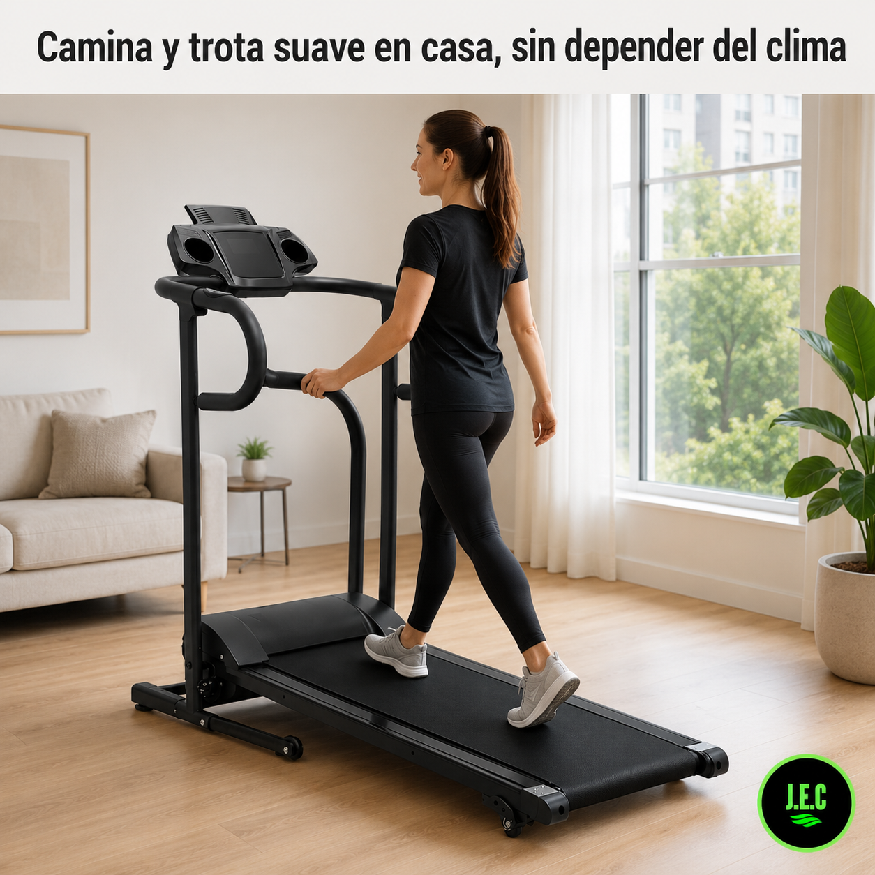 Caminadora Eléctrica Premium Plegable 2 Hp | Fitness En Casa