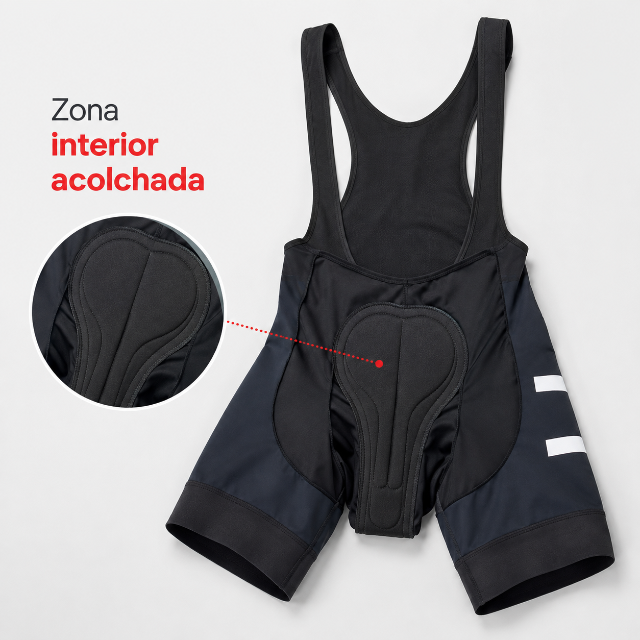 Conjunto ciclismo jersey + culotte con badana de gel