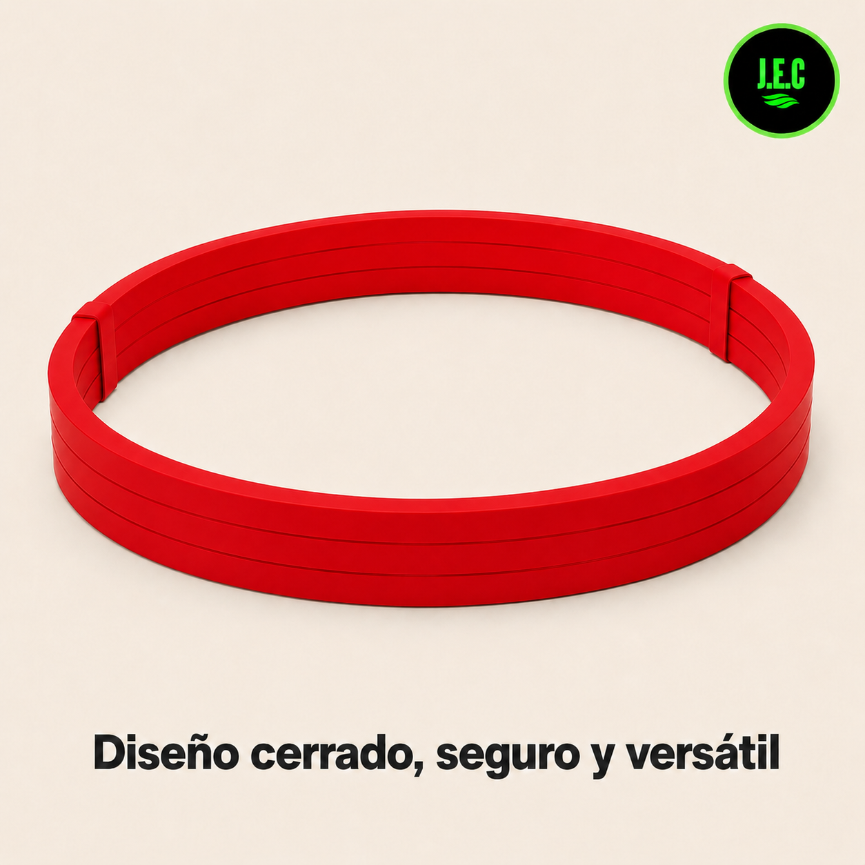 Banda Elástica de Resistencia Loop Roja 35lb Fitness