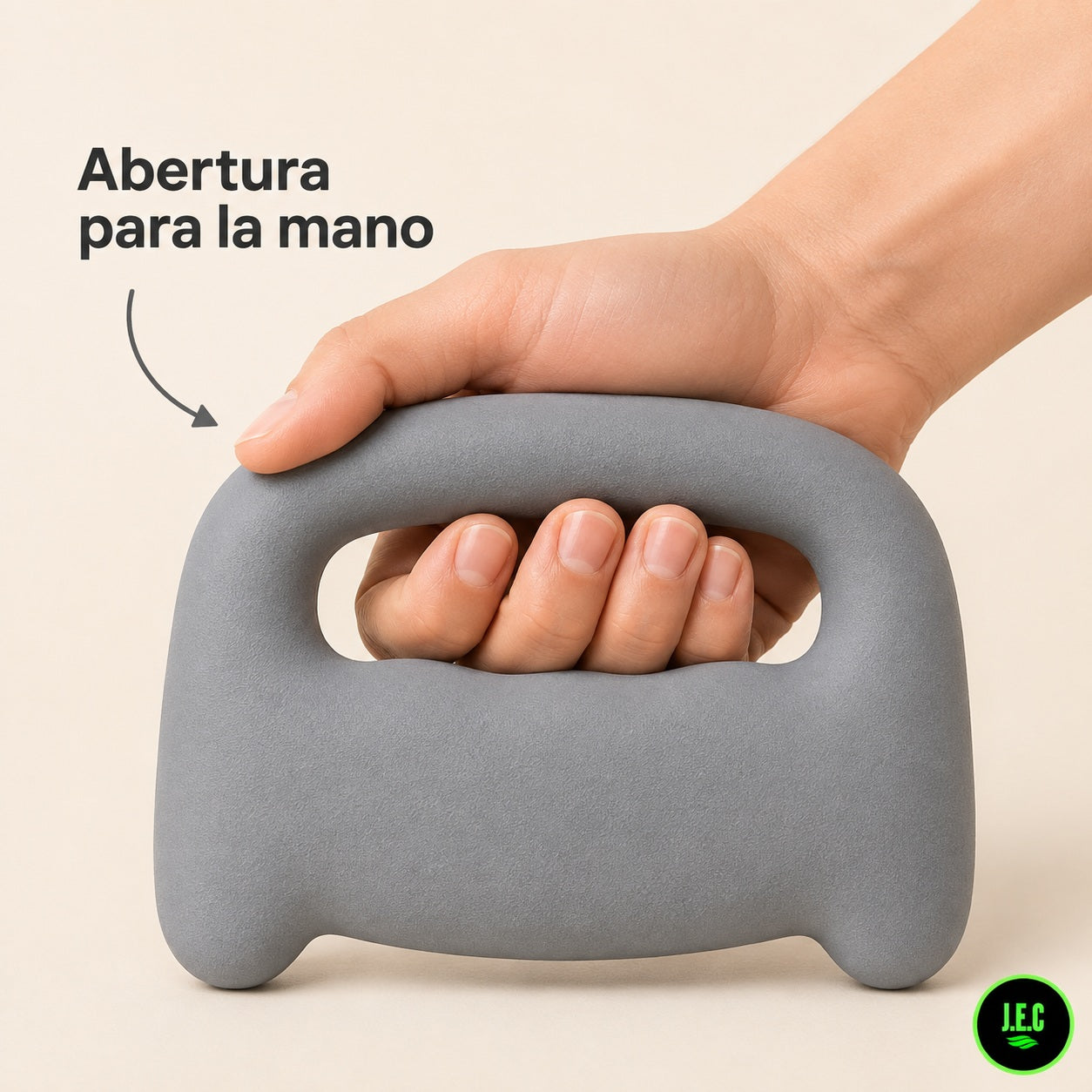 Mancuerna Ergonómica de 1 kg con Agarre Integrado