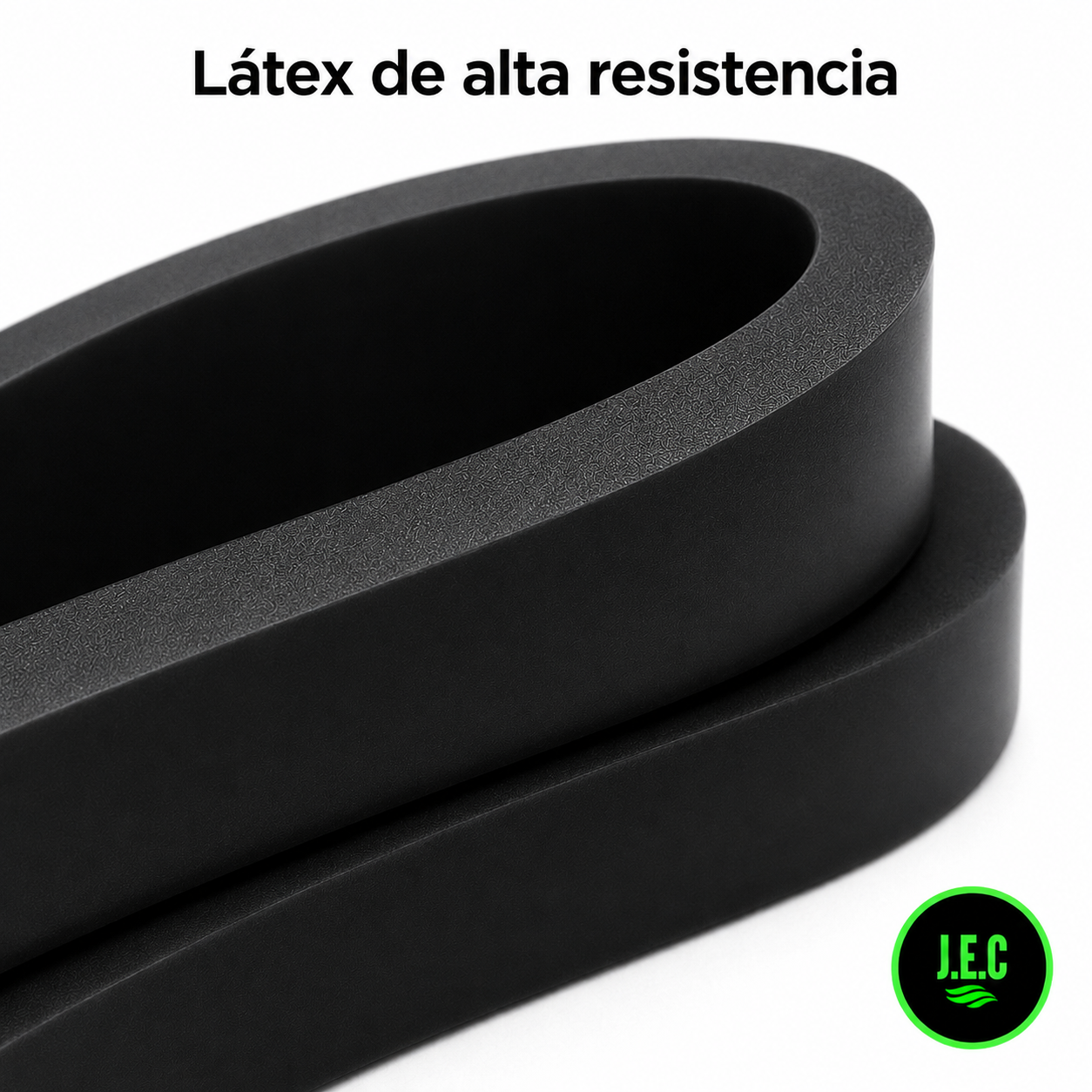 Banda Elástica Negra 65LB Nivel Avanzado Entrenamiento