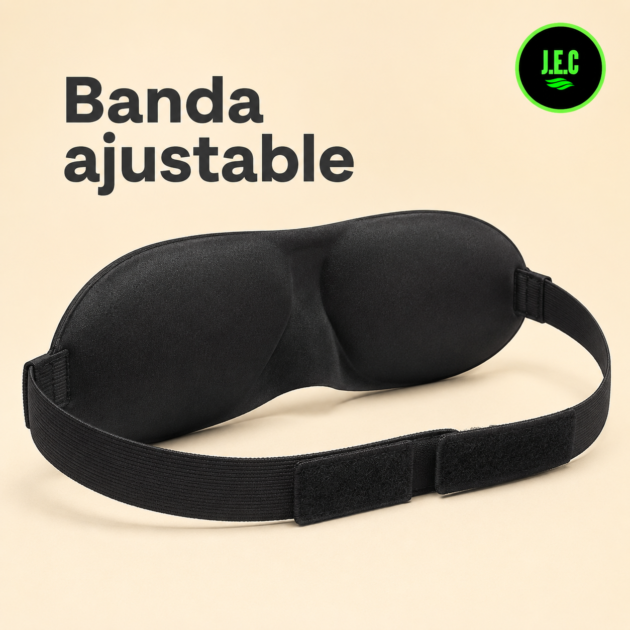 Antifaz Para Dormir, Mascarilla  De Algodón Blackout 3d
