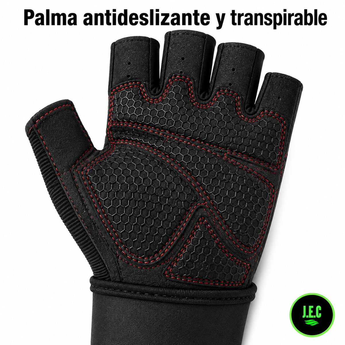 Guantes De Fitness Para Hombre Con Soporte De Muñeca