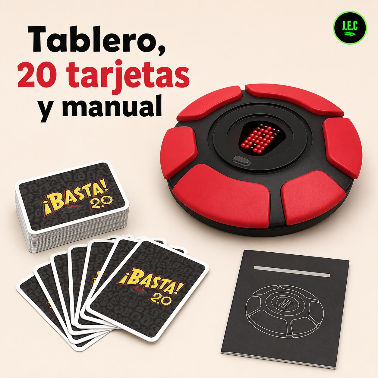 Juego Basta 2.0 Electrónico Familiar en Español