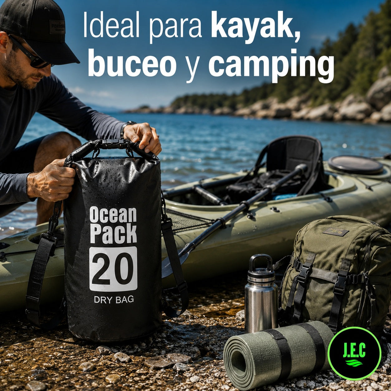Bolsa Seca Impermeable Dry Bag 20 Litros