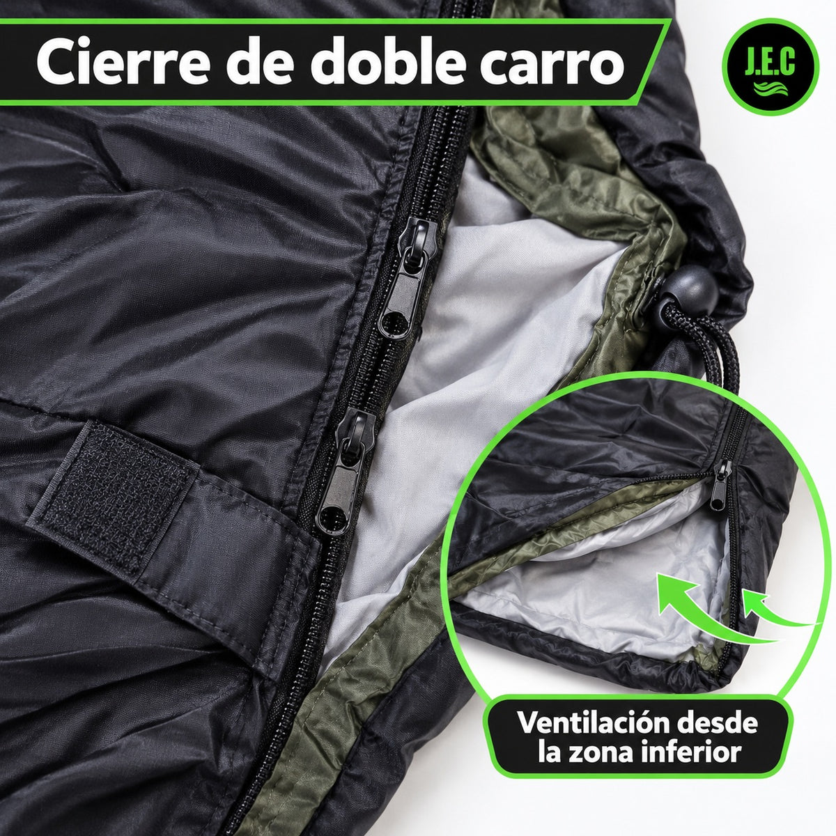 Saco Dormir Campsor 4 Estaciones Camping Trekking