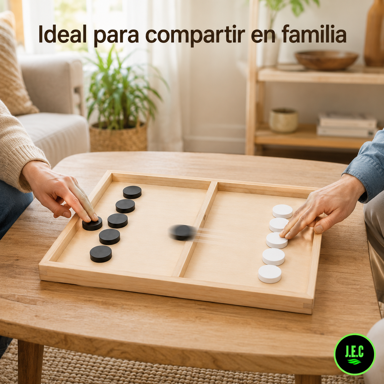 Juego de Mesa Foosball para 2 Jugadores en Madera