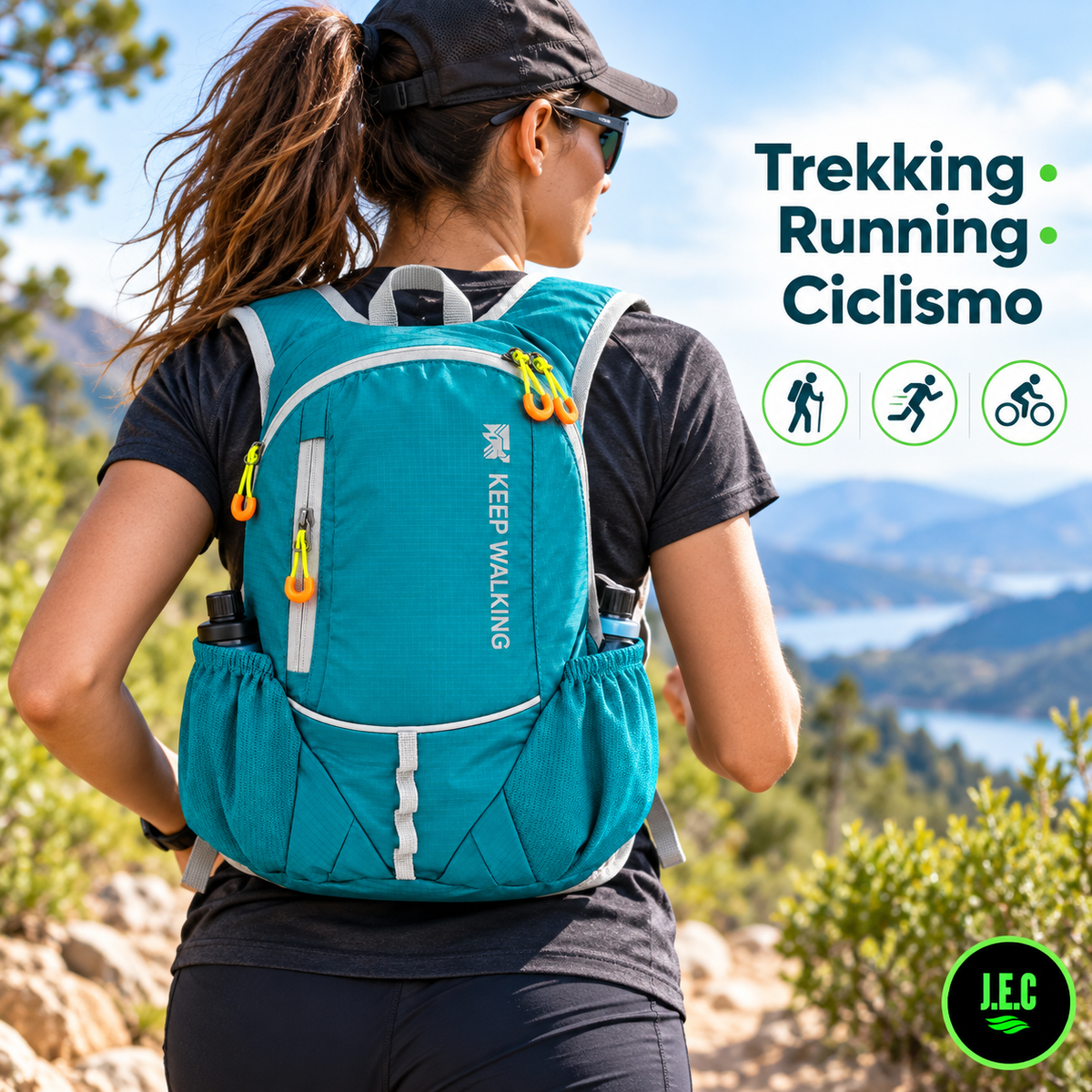 Mochila 8L Trekking Ciclismo Running