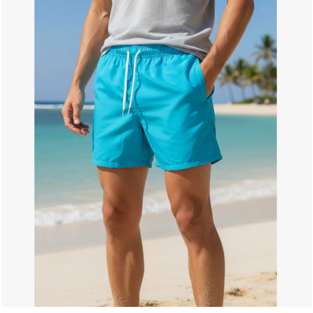 Traje De Baño Hombre Moderno Cómodo Secado Rápido