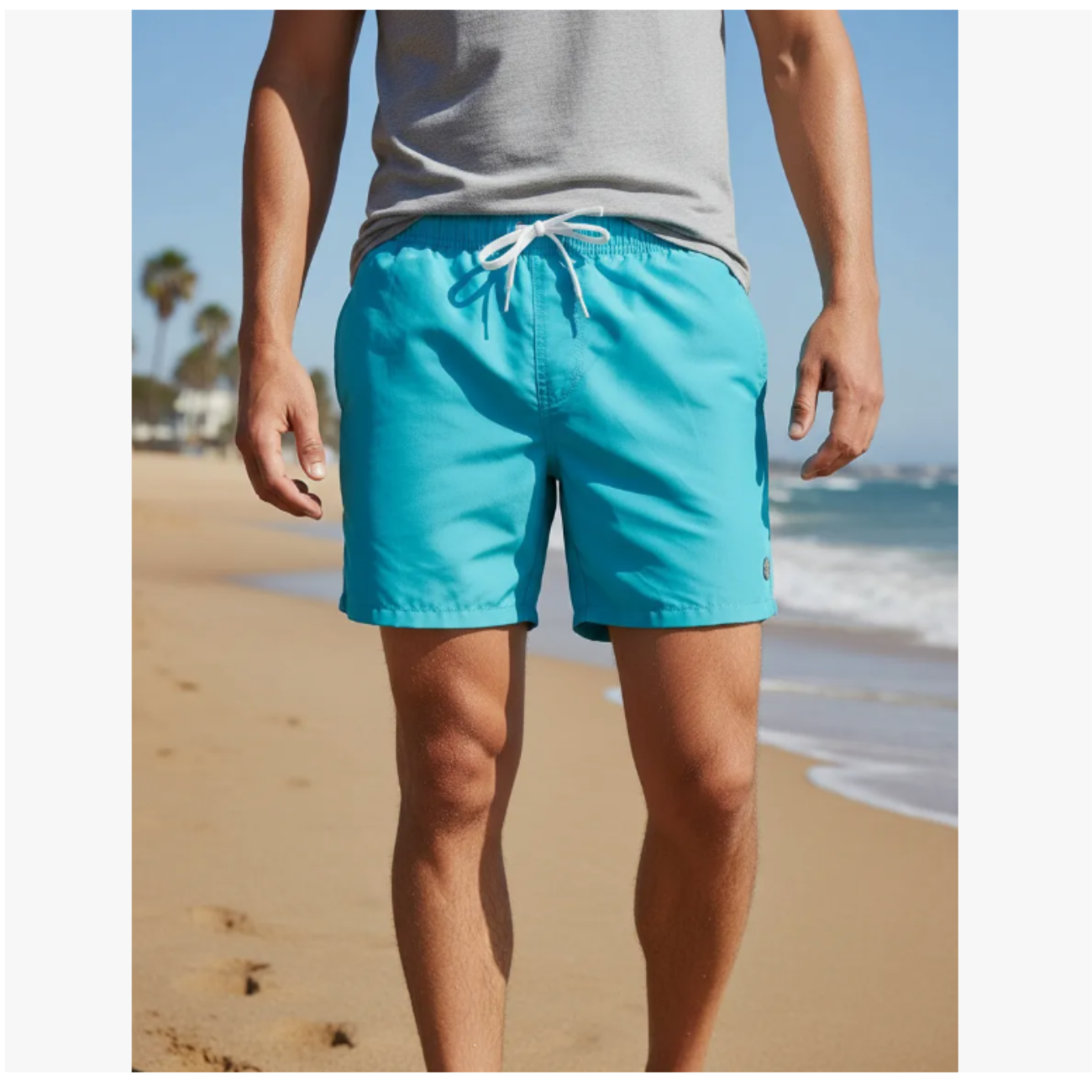 Traje De Baño Hombre Moderno Cómodo Secado Rápido