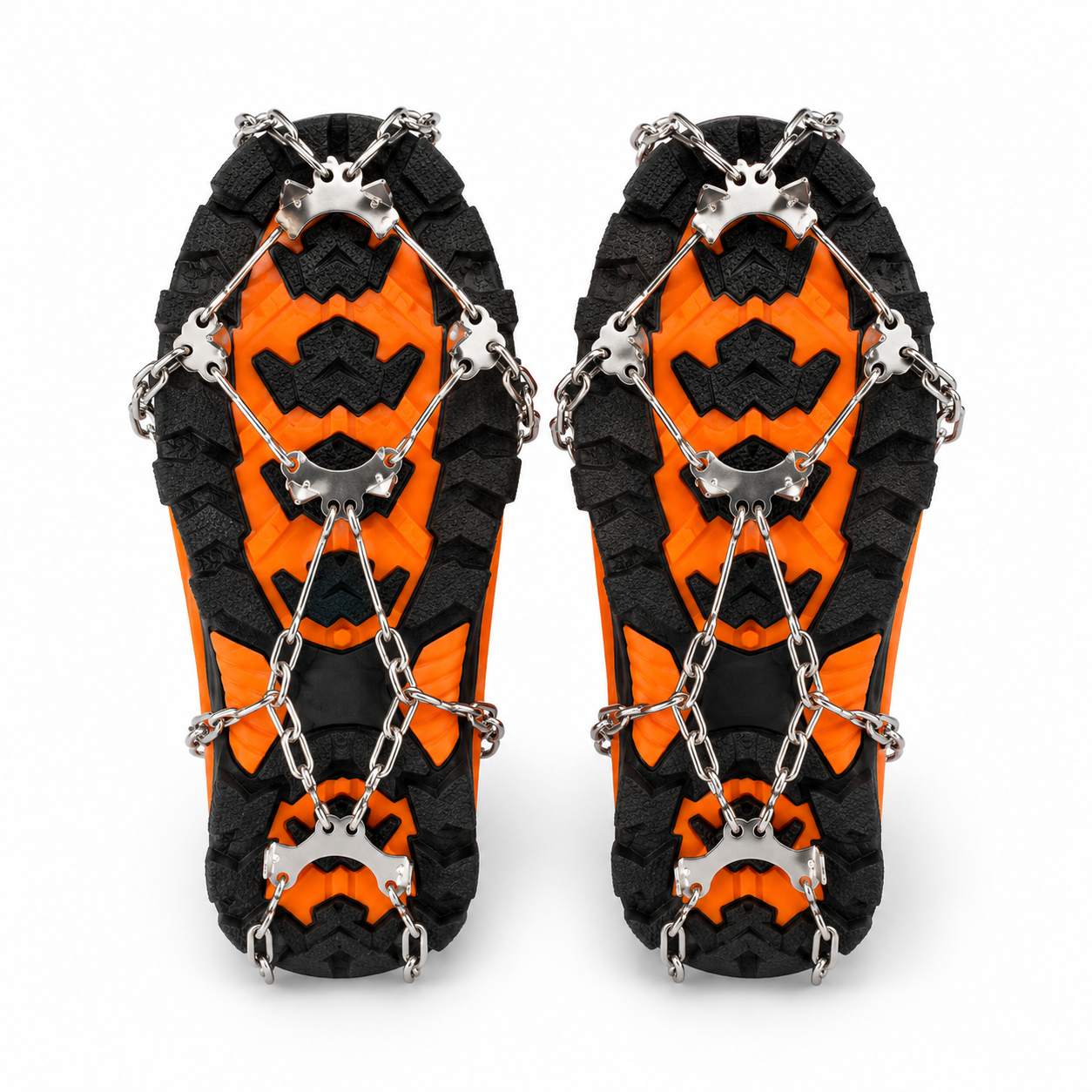 Crampones de 8 Puntas para Nieve y Hielo Antideslizantes