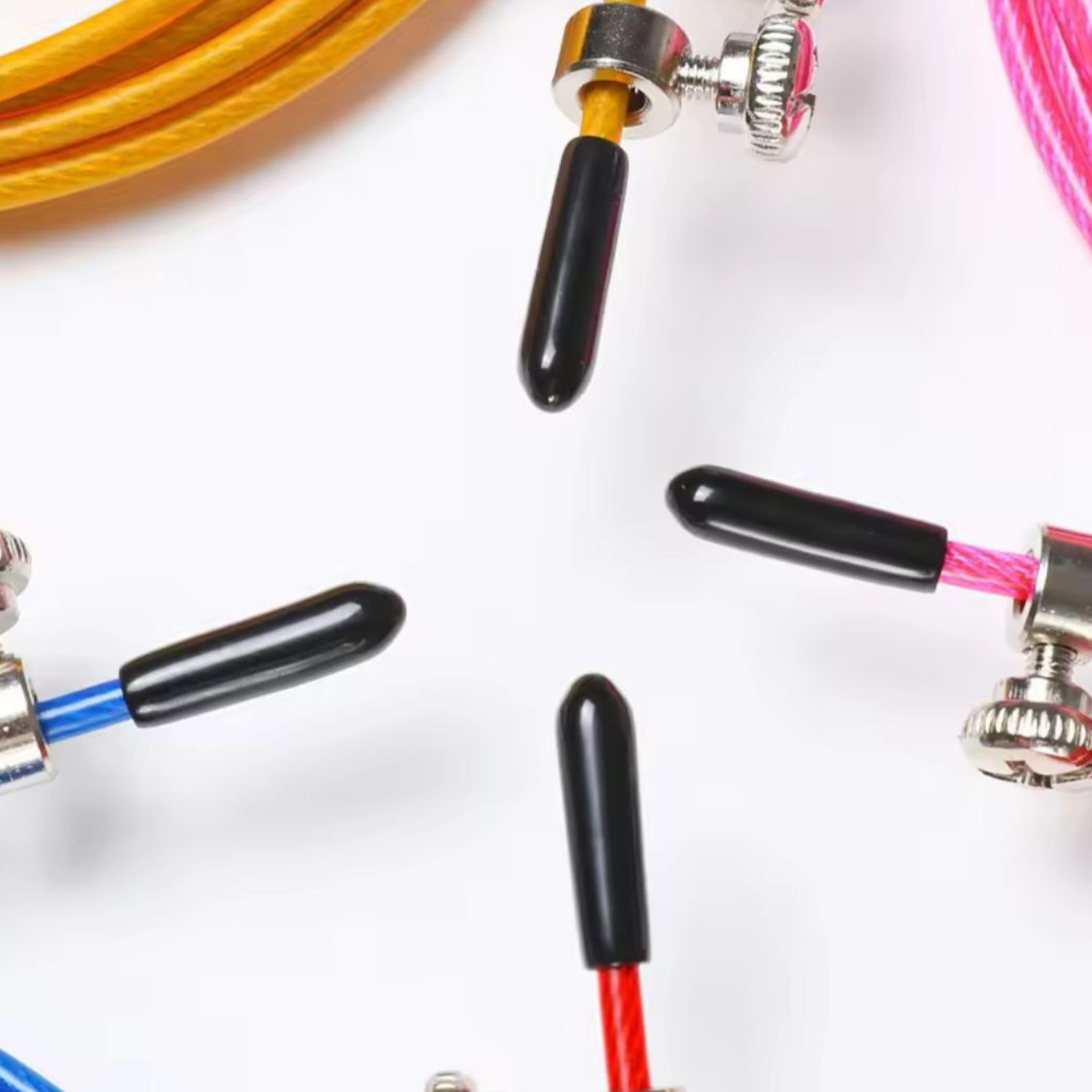 Cuerda de Saltar Profesional Ajustable Cardio Gym