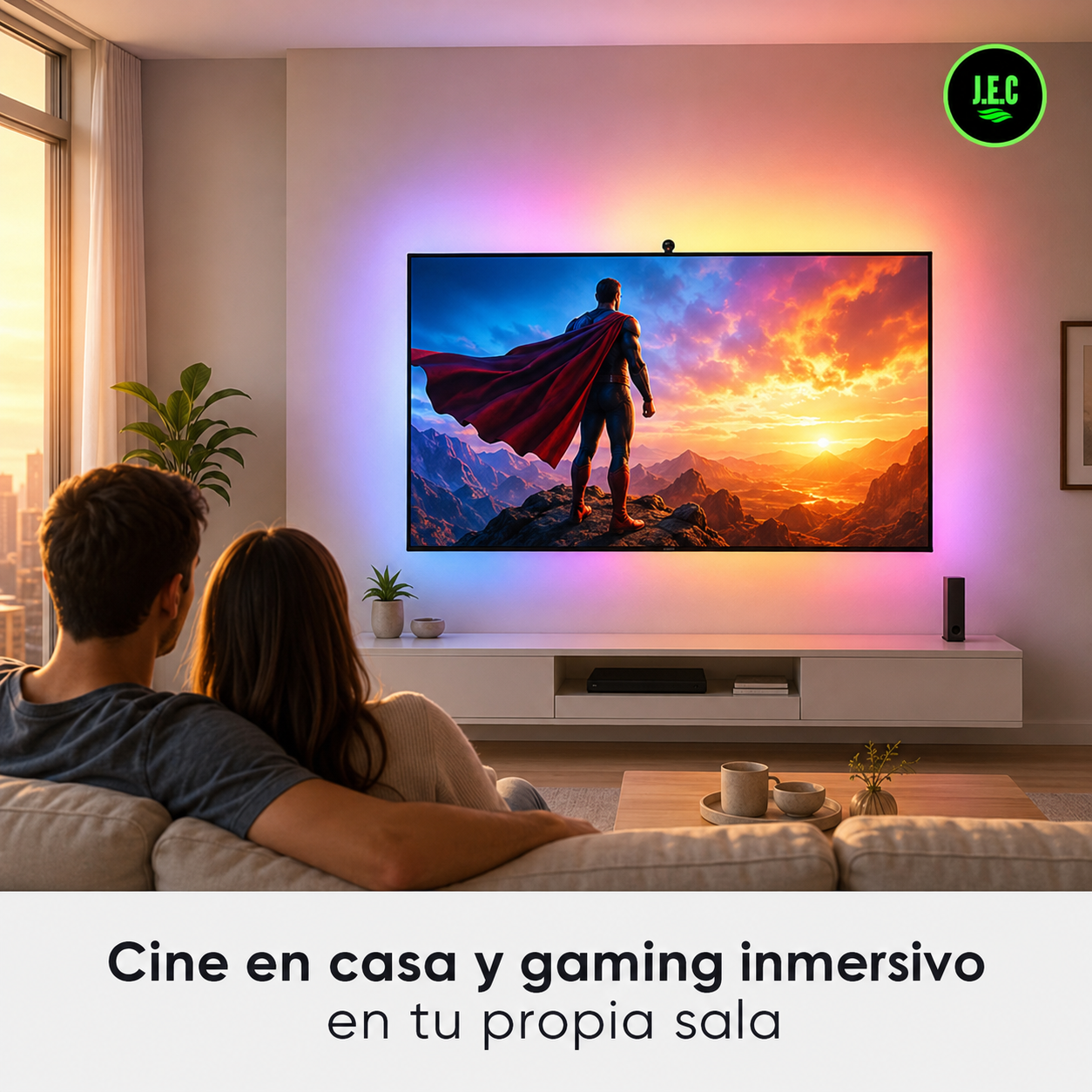 Tira Led Inteligente de 5 Metros con Sincronización de Imagen