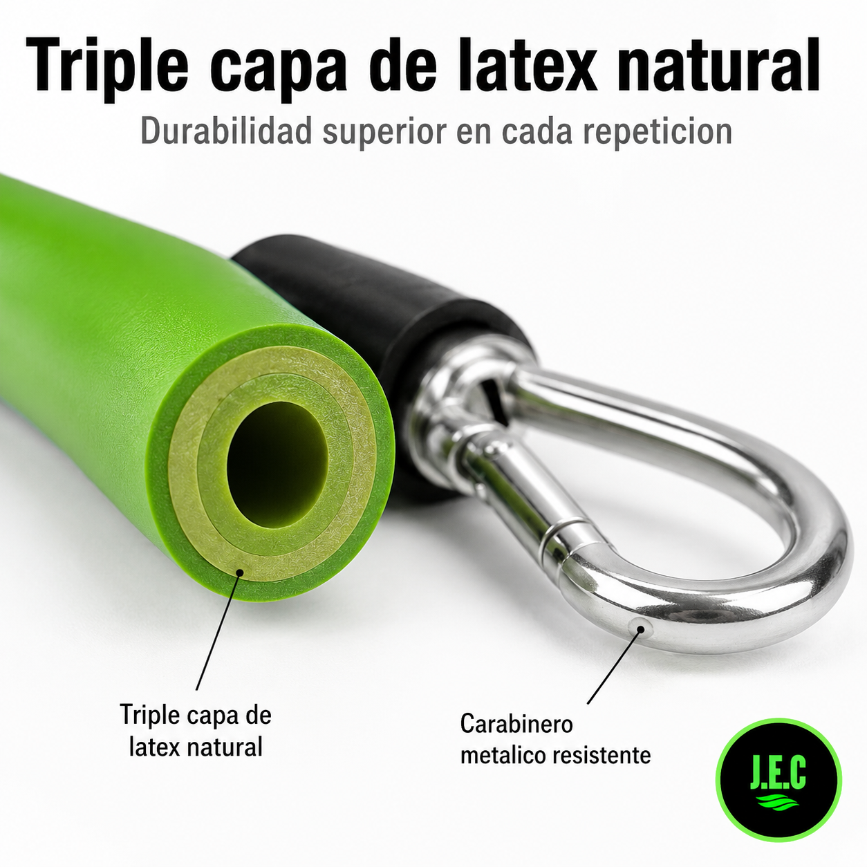 Kit Bandas Resistencia 17 Piezas Latex hasta 150 lbs
