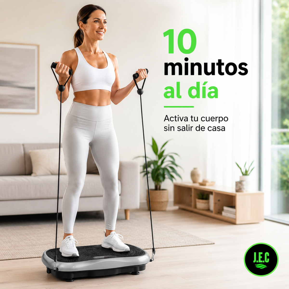 Plataforma Vibratoria 3 en 1 Bluetooth 180 Niveles