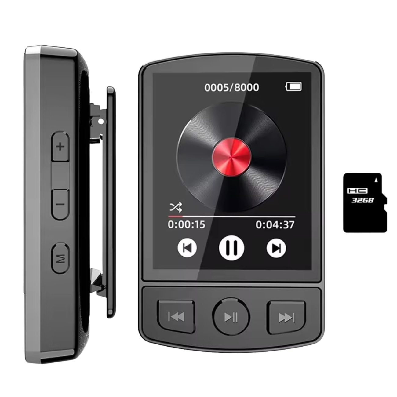 MP3 portátil 32GB para running gimnasio y deporte