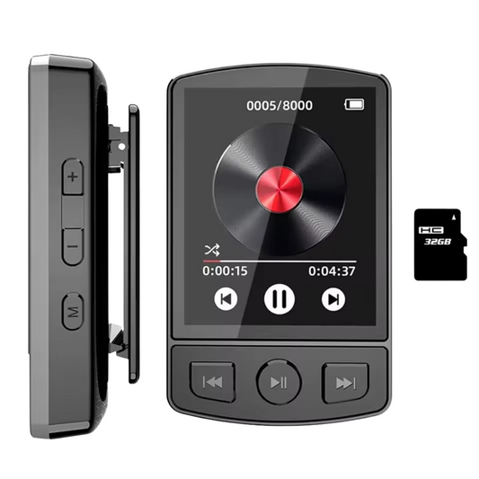 MP3 portátil 32GB para running gimnasio y deporte