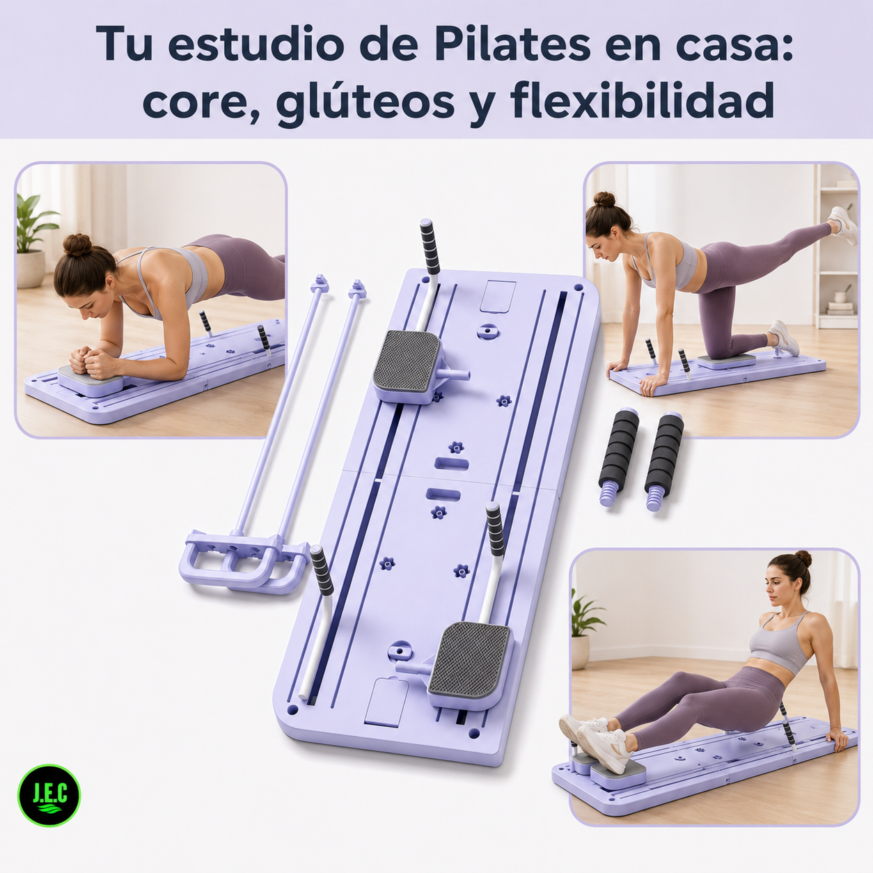 Tabla de Pilates Plegable Multifuncional para Casa