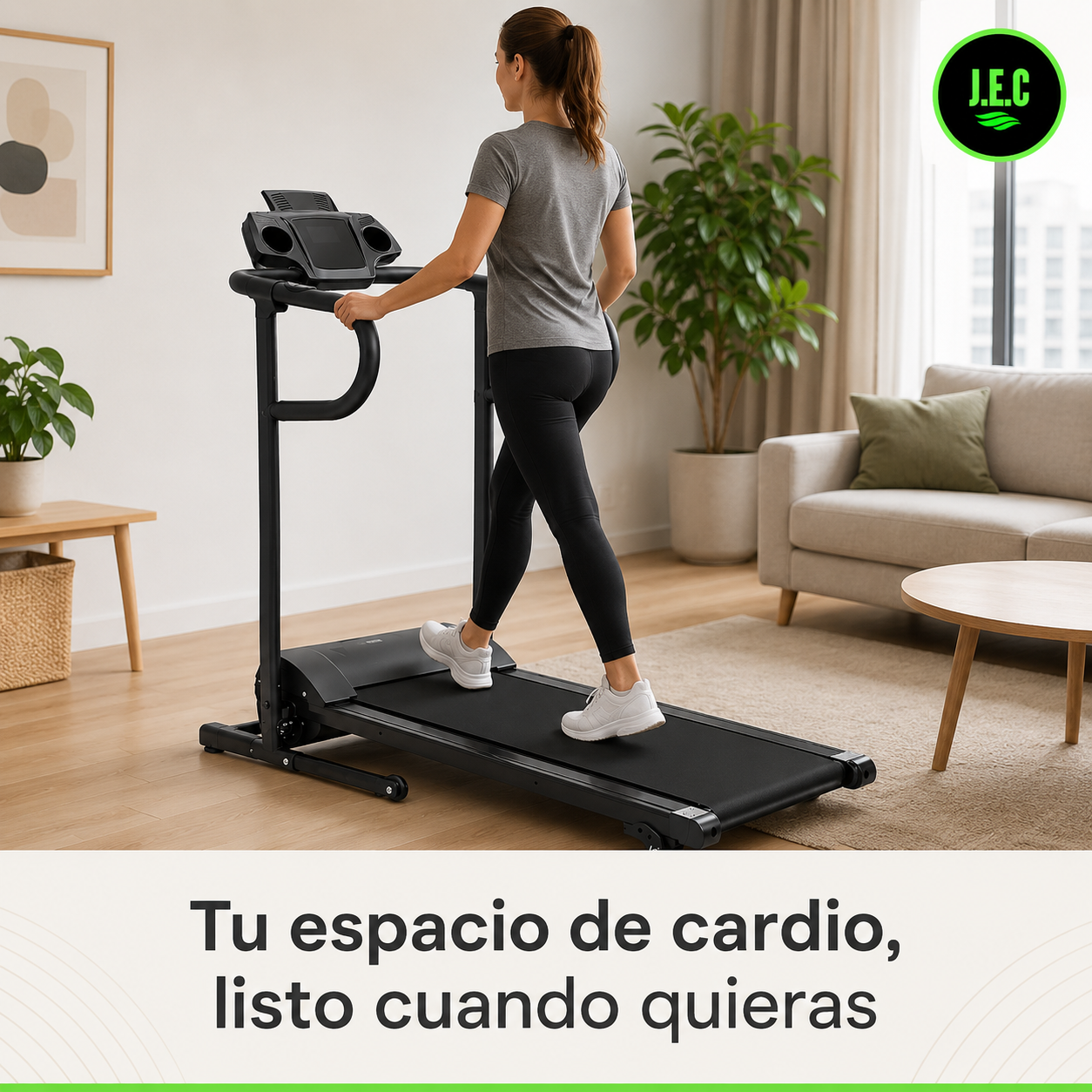 Caminadora Eléctrica Premium Plegable 2 Hp | Fitness En Casa