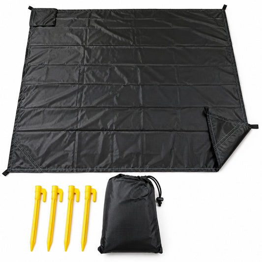 Manta compacta para picnic y camping 200 × 210 cm
