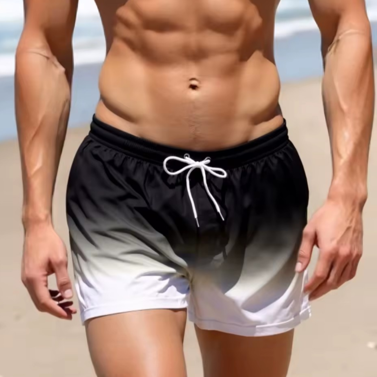 Traje De Baño Hombre Moderno Cómodo Secado Rápido