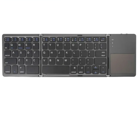 Teclado Plegable Bluetooth con Touchpad Portátil